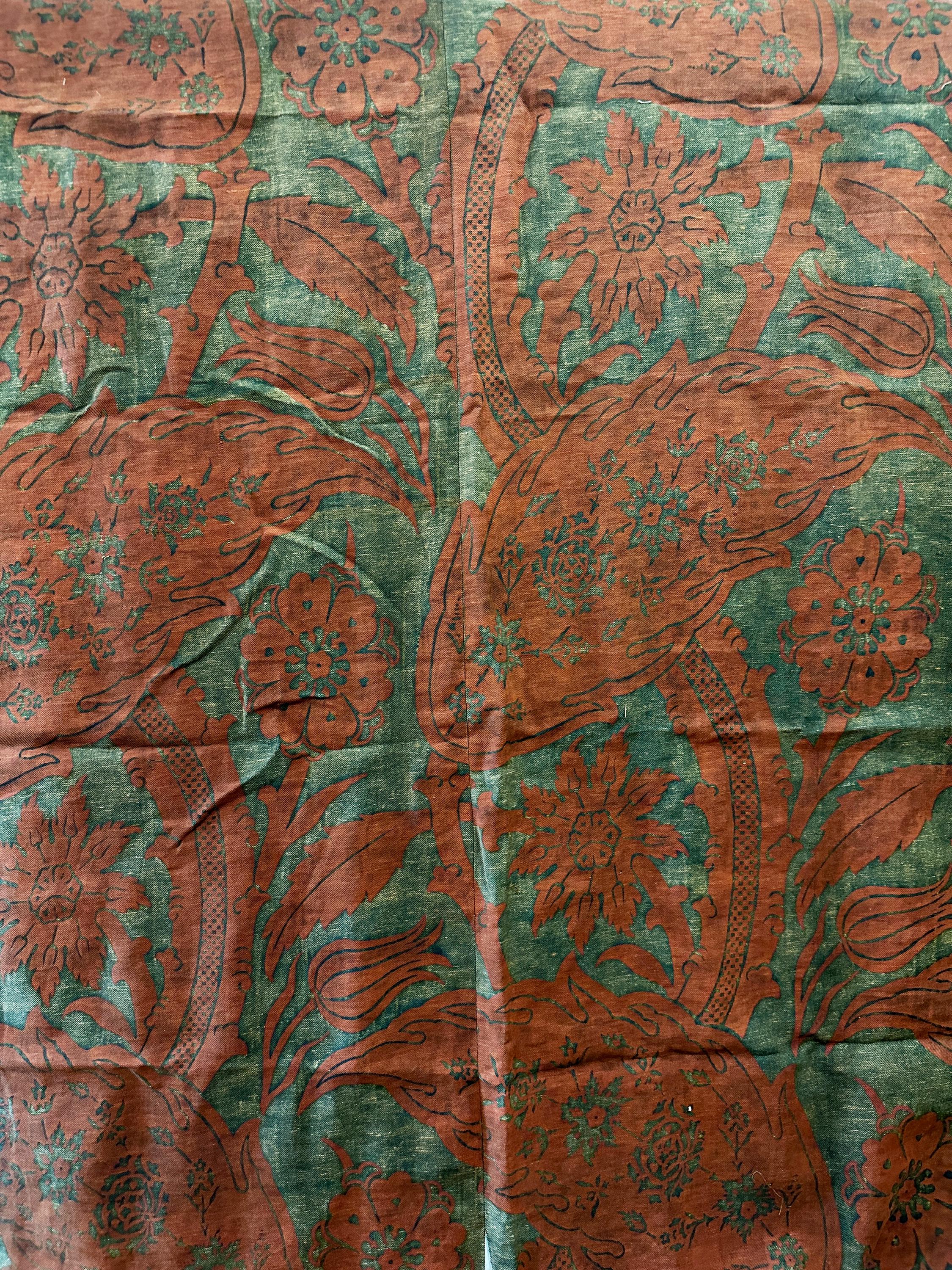 Antique Fortuny Textile Panel - Etsy