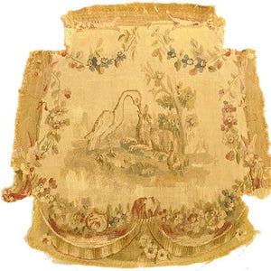 18th Century French Tapestry Chair Seat Cover