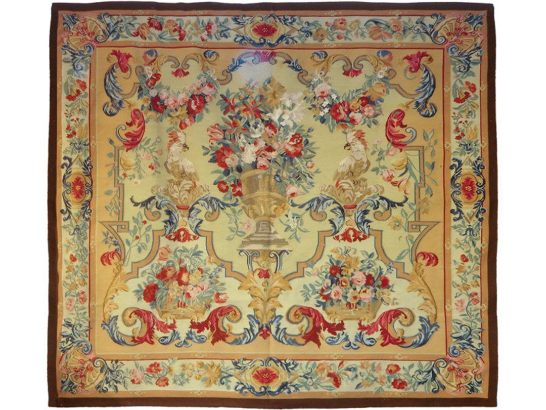 フランスアンティークのタペストリー 19世紀フランスのタペストリー - Etsy 日本