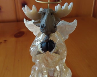 Small Sitting Moose Notepad Big Sky Carvers Bearfoots Mountain Mooses by Phyllis Driscoll