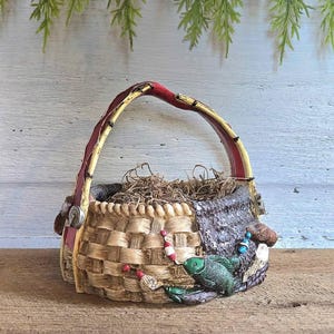 decorative fishing lure basket Lure Baskets