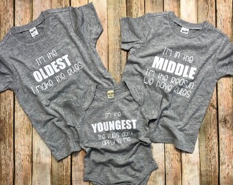 funny sibling shirts for 3 adults