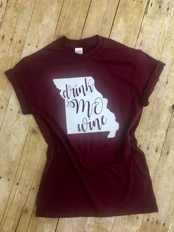 Missouri Pride Wine Lover Shirt Drink Mo Wine Wine Drinker Etsy