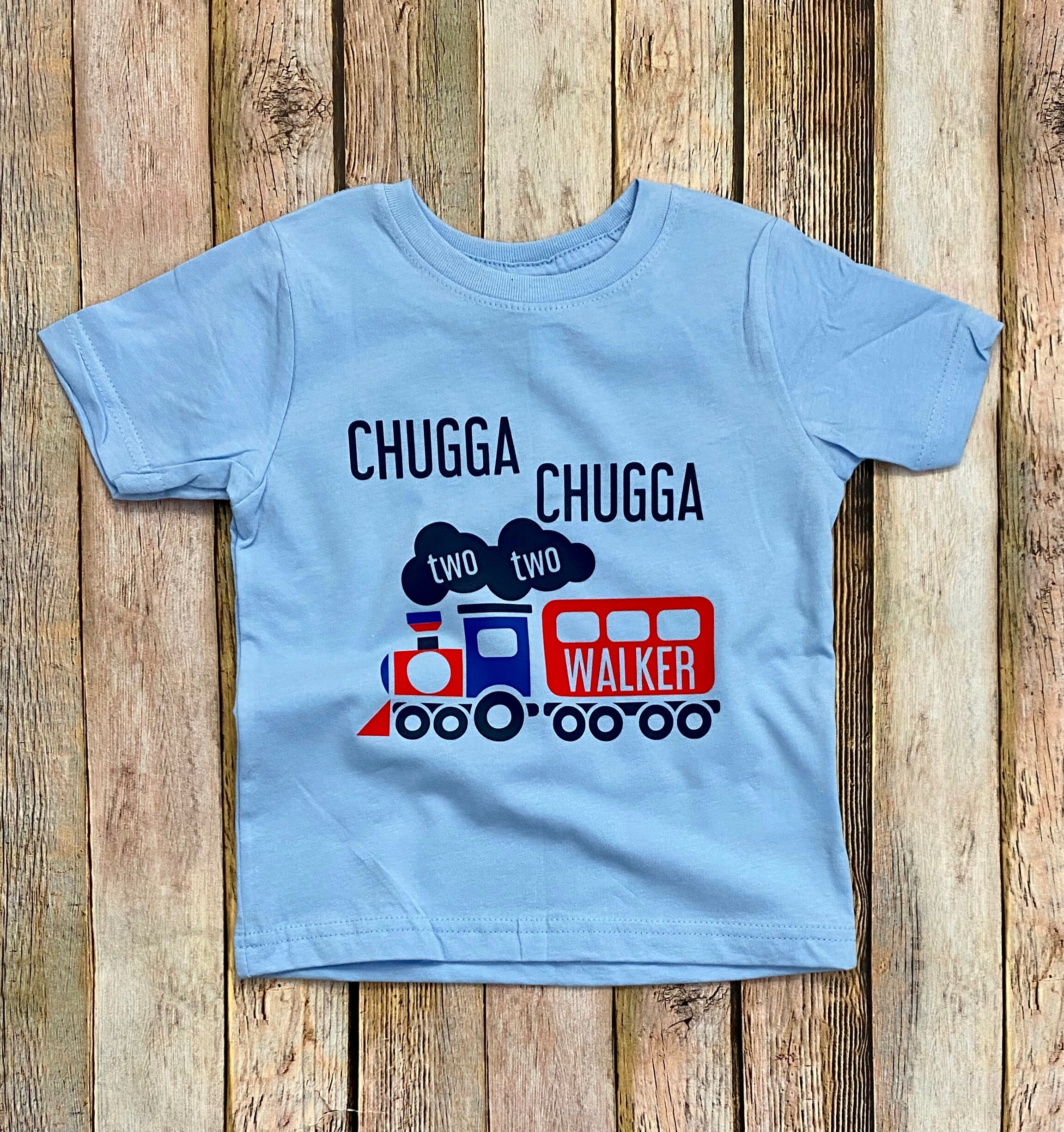 Shirt Train Birthday Shirt Choo Choo | Etsy