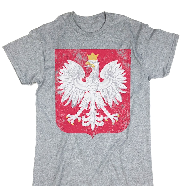 Poland Shirt. Polish Eagle tee. Coat Of Arms Of Poland. Polska. Polska T-shirt. Patriotic Polish Shirt.