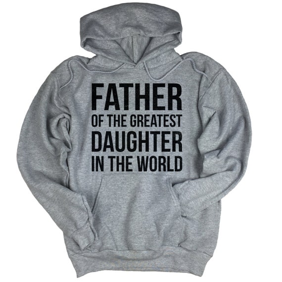 Väter Tag Lustige Vater die Tochter In der Welt-Hoodie - Main Image
