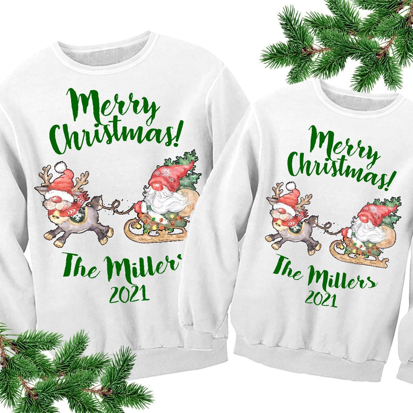 Christmas Gnome Sweatshirts. Funny 