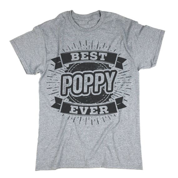 Poppy Tee Shirt. Best Poppy Ever Shirt. Poppy Shirt. Poppy Etsy