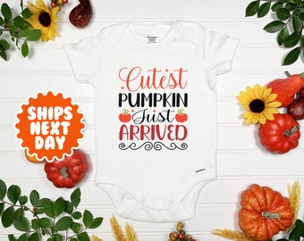Cutest Pumpkin Onesie®: Baby Halloween Bodysuit