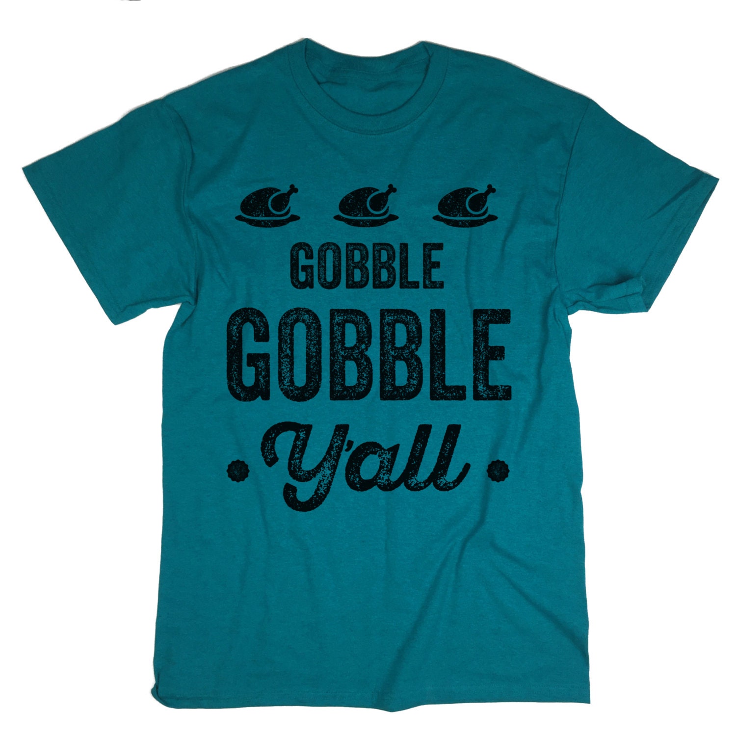 Gobble Gobble Y’all T-shirt. Thanksgiving Tee. Turkey - Etsy