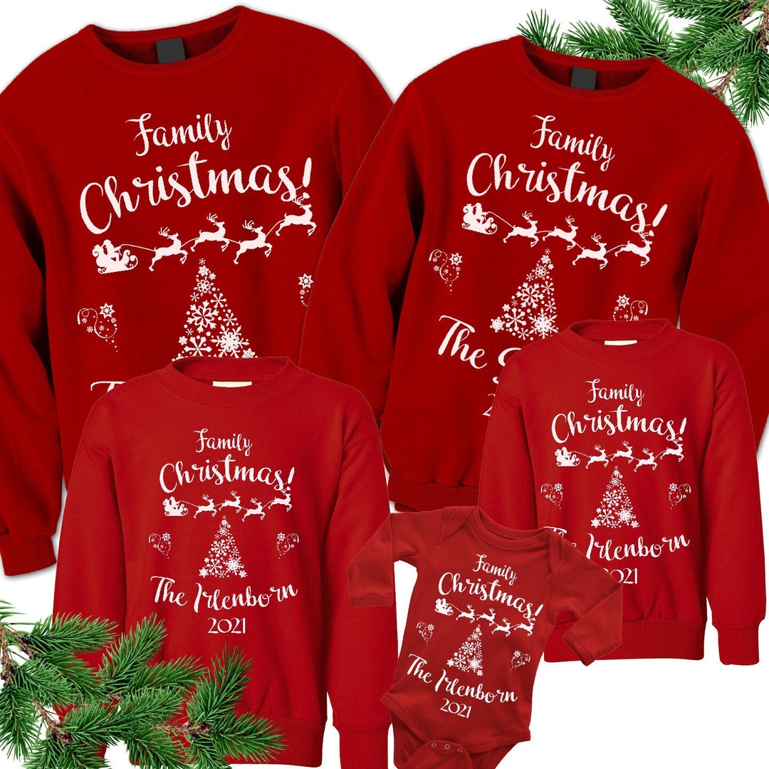 Matching Family Christmas Outfits. Matching Christmas 2023 Sweatshirt. Matching Christmas Shirts