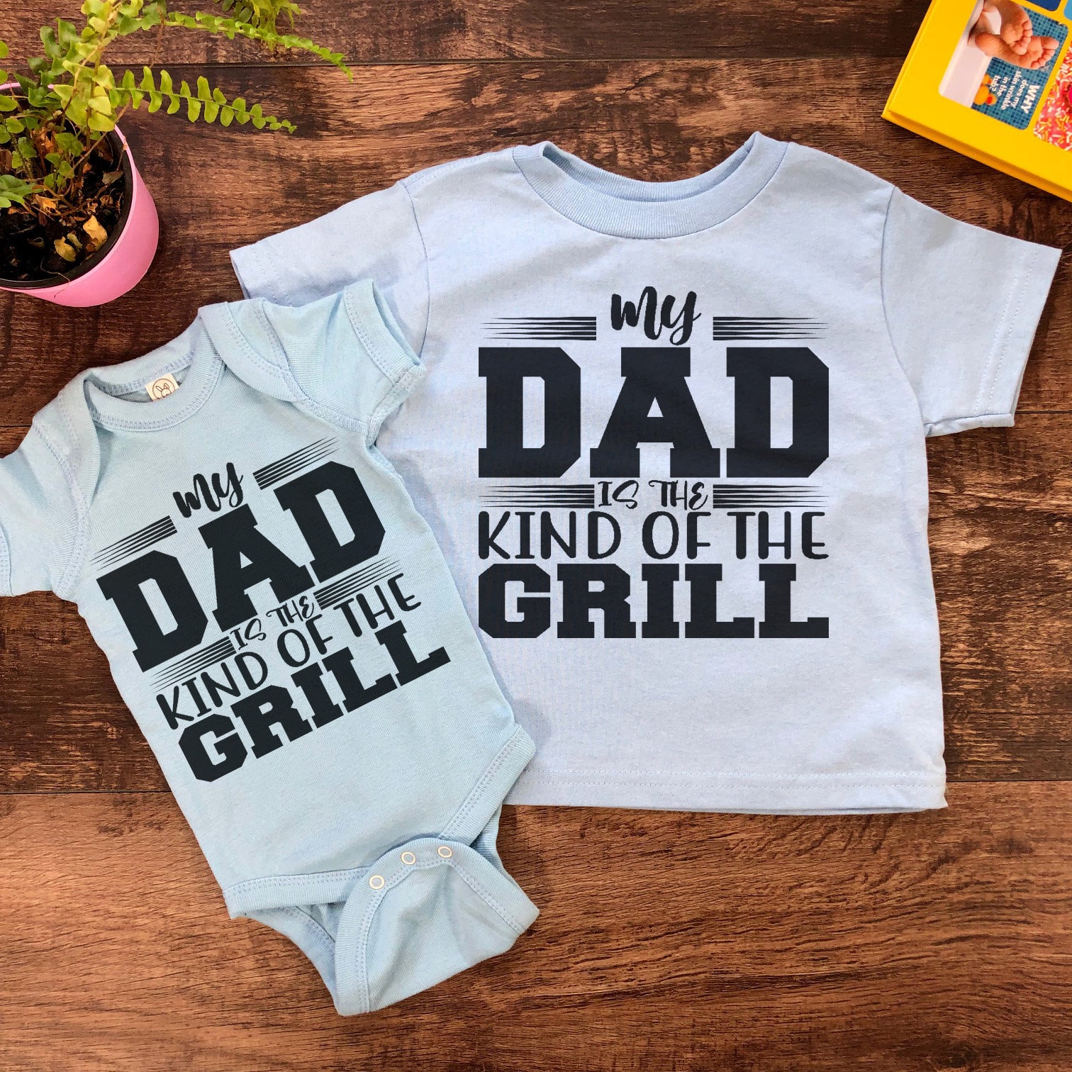My Dad is the King of the Grill Bodysuit. Kids Youth Unisex T - Etsy