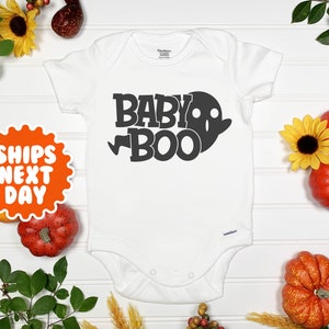 Baby Boo Baby Onesie® - Halloween Onesie® - Halloween Baby Bodysuit - Cute Onesie® - Ghost Onesie - Spooky