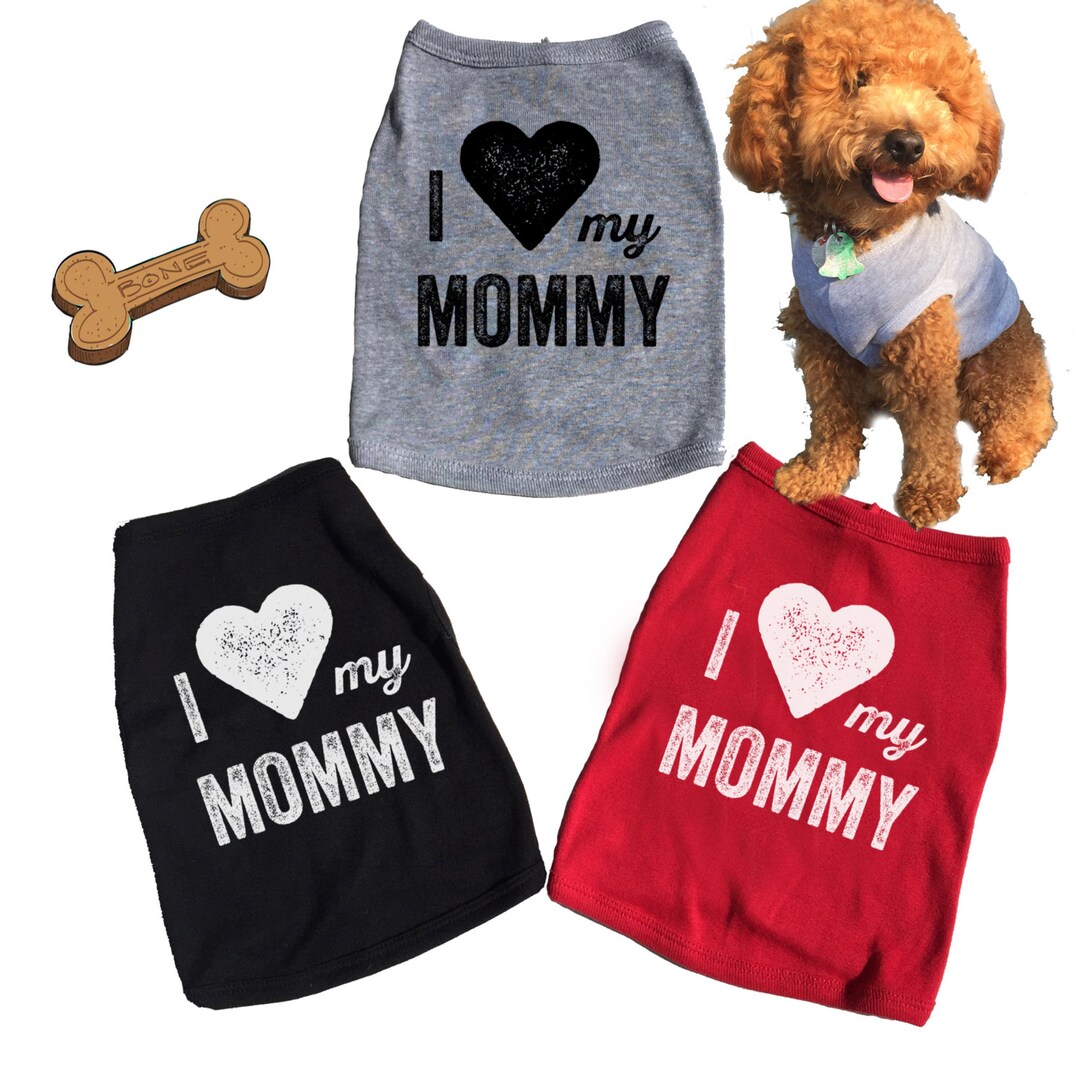Dog's Life I Love My Mom Lots and Lots Tee - Pink