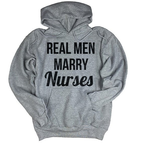 Funny Real Men Marry Nurses Unisex Men's