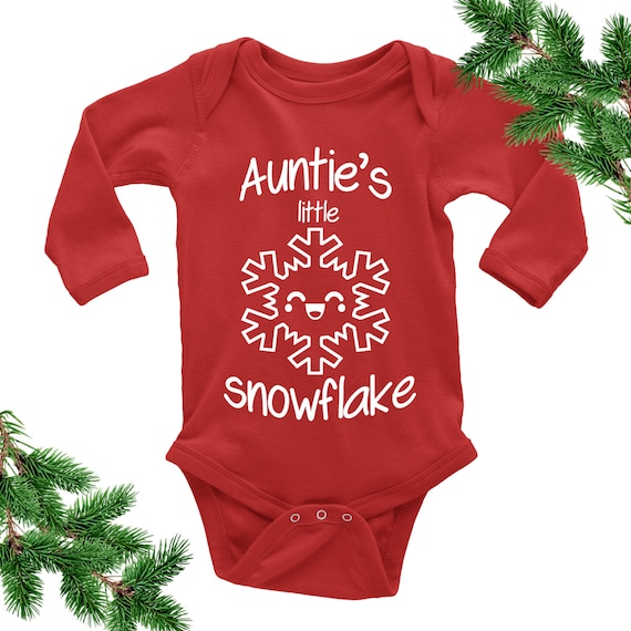 My 1ST Christmas Sock Paint Snowflakes Star Bodysuit Girls Red Baby Dress NB-18M