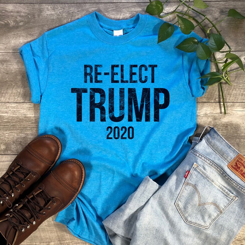 Re-elect Trump 2020 T-shirt. Make America Great. Trump Shirt. Republican Shirt. I Love Trump Shirt. image 4