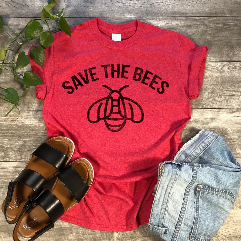 Save the Bees Shirt. Save the Bees Tshirt. Bee Tee. Unisex Etsy