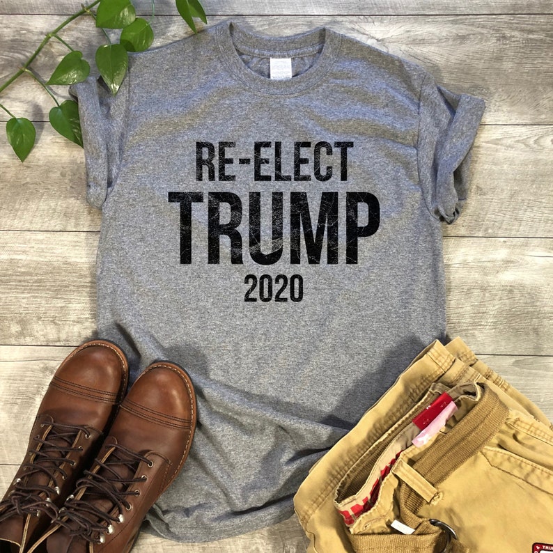 Re-elect Trump 2020 T-shirt. Make America Great. Trump Shirt. Republican Shirt. I Love Trump Shirt. image 2