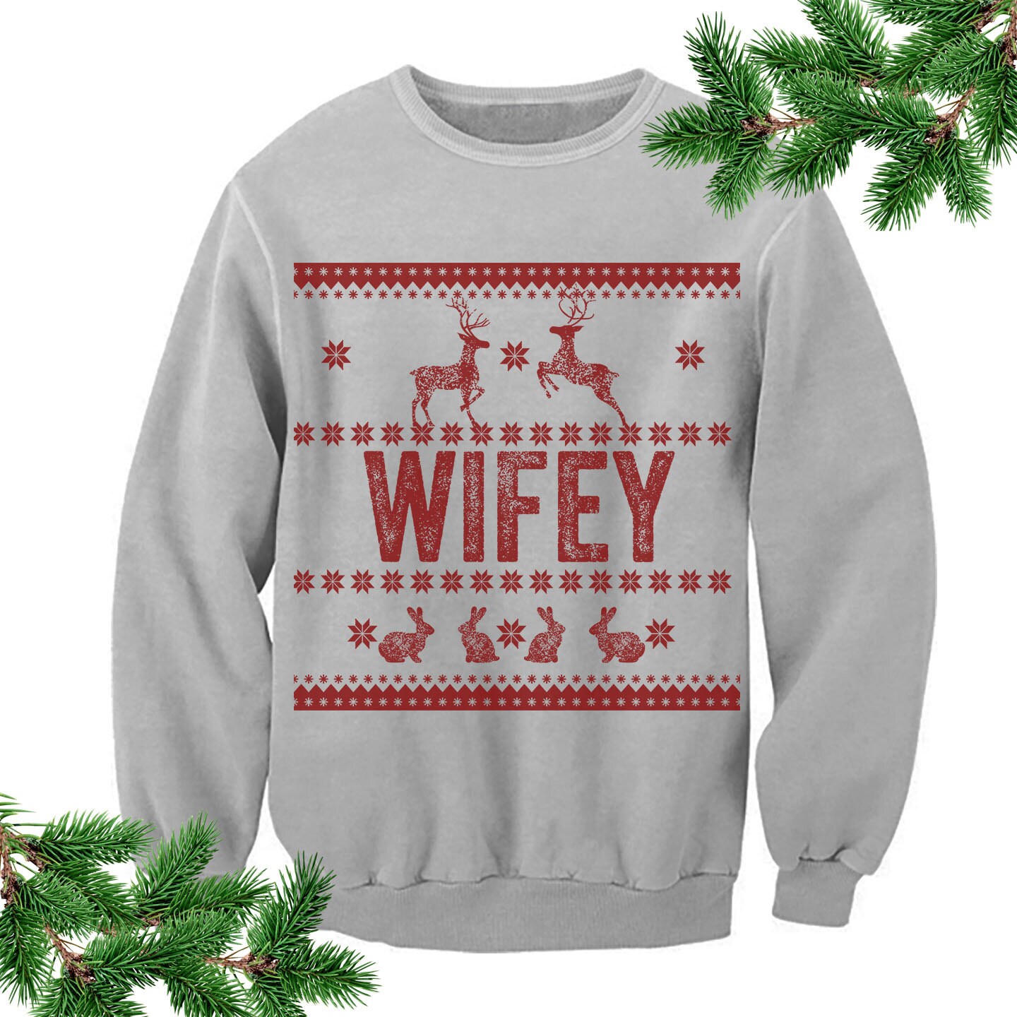 Wifey Ugly Christmas Sweater Wifey Ugly Christmas Sweater