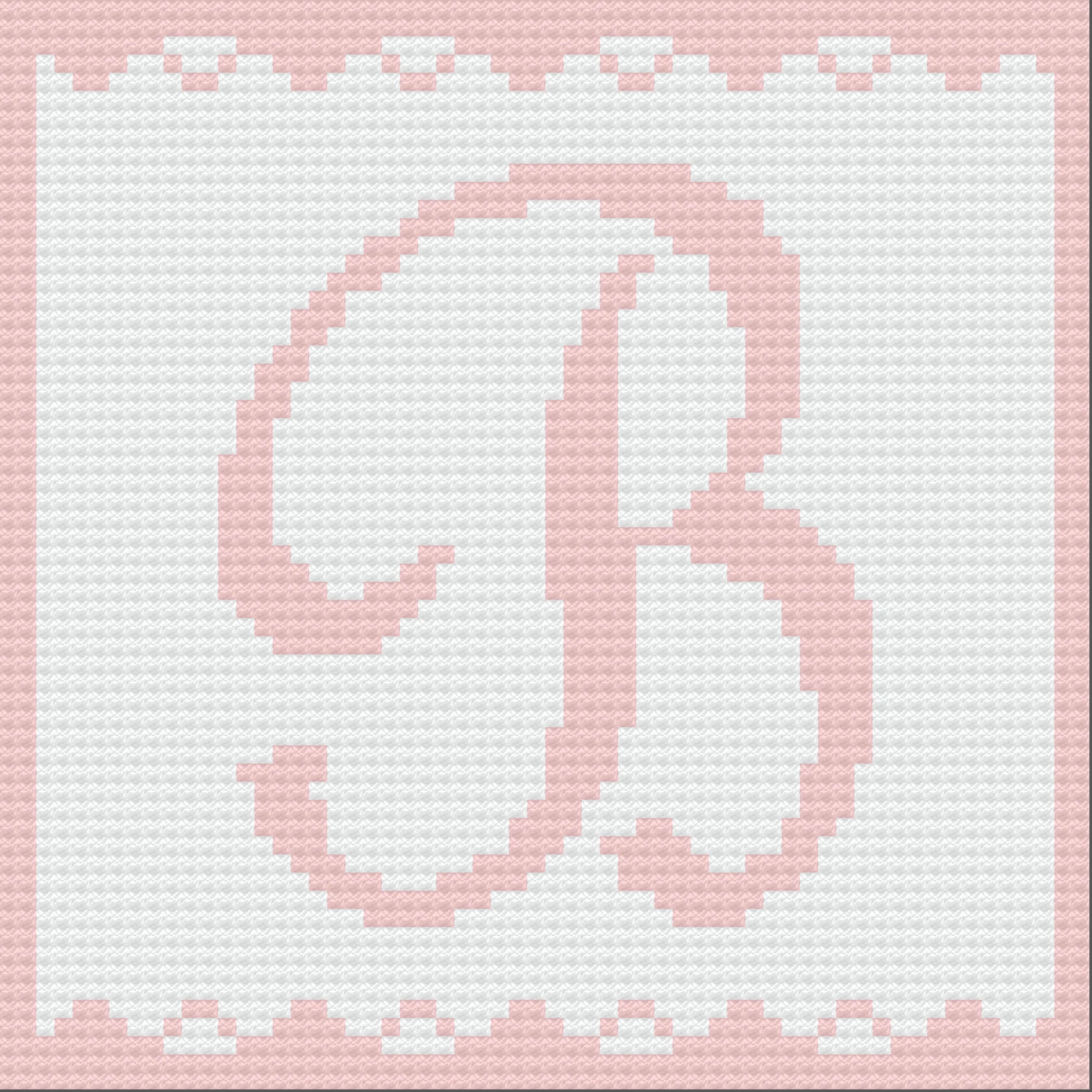 Letter B, Baby Afghan, Crochet Pattern, Corner to Corner, C2C - Etsy