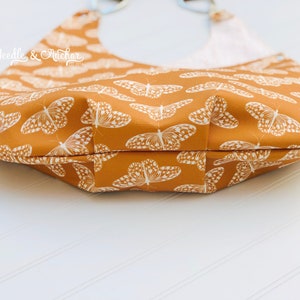 PDF sewing pattern Ocean Tide Shoulder Bag image 8