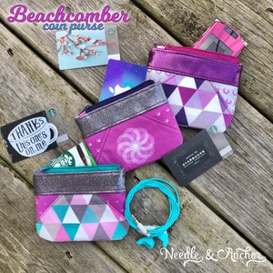 PDF sewing pattern - Beachcomber Coin Purse