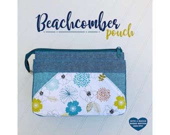 PDF sewing pattern - Beachcomber Pouch