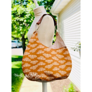 PDF sewing pattern Ocean Tide Shoulder Bag image 6