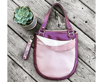 PDF sewing pattern - Riptide Handbag - with video tutorial