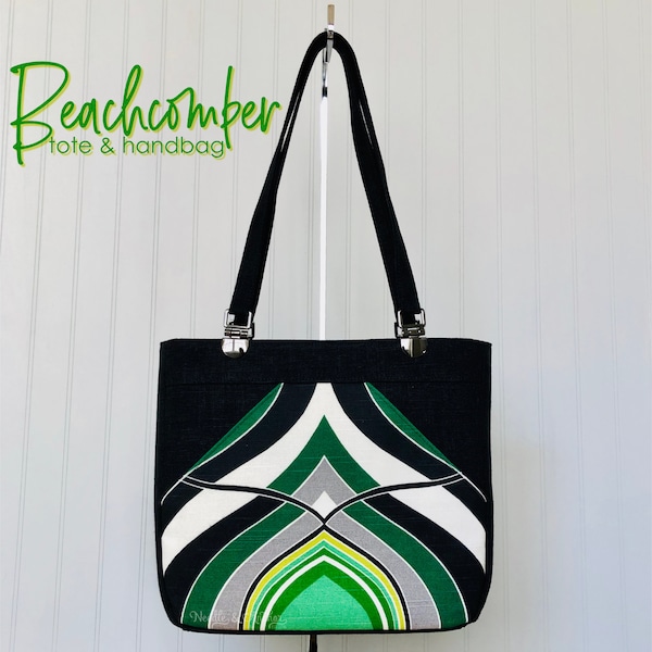 PDF sewing pattern - Beachcomber Tote & Handbag