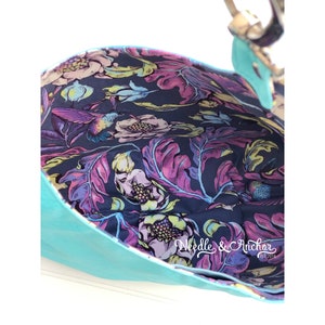 PDF sewing pattern Ocean Tide Shoulder Bag image 4