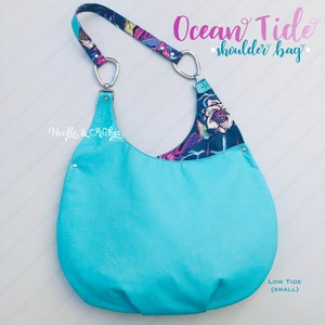 PDF sewing pattern Ocean Tide Shoulder Bag image 2