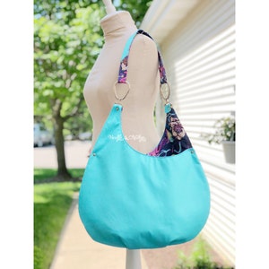 PDF sewing pattern Ocean Tide Shoulder Bag image 3