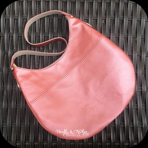 PDF sewing pattern Liberty Shoulder Bag w/Liberty Zipper Closure image 6