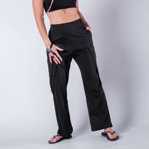 Buy Womens Maxi Overlay Pant Skirt Black at Amazonin