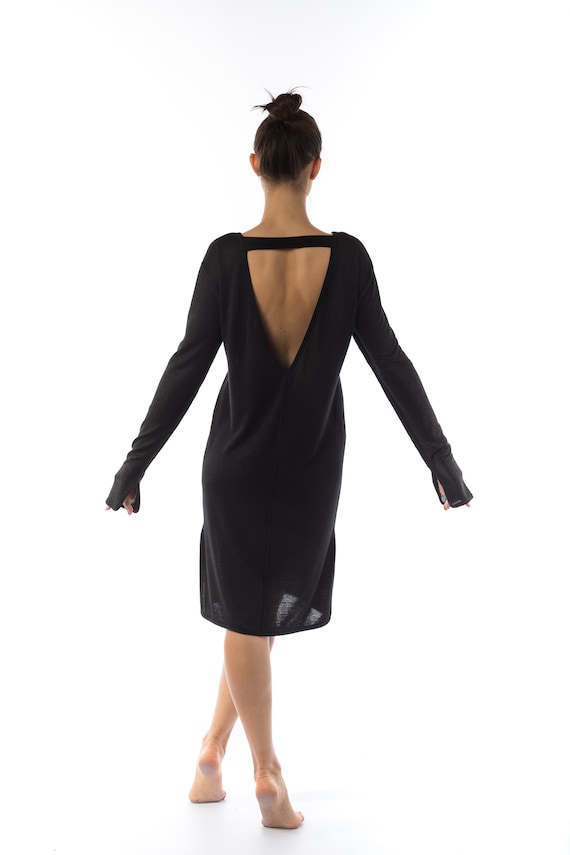 fitted shift dress pattern Melissa Knit Cardigan in Black/Gold main image 0