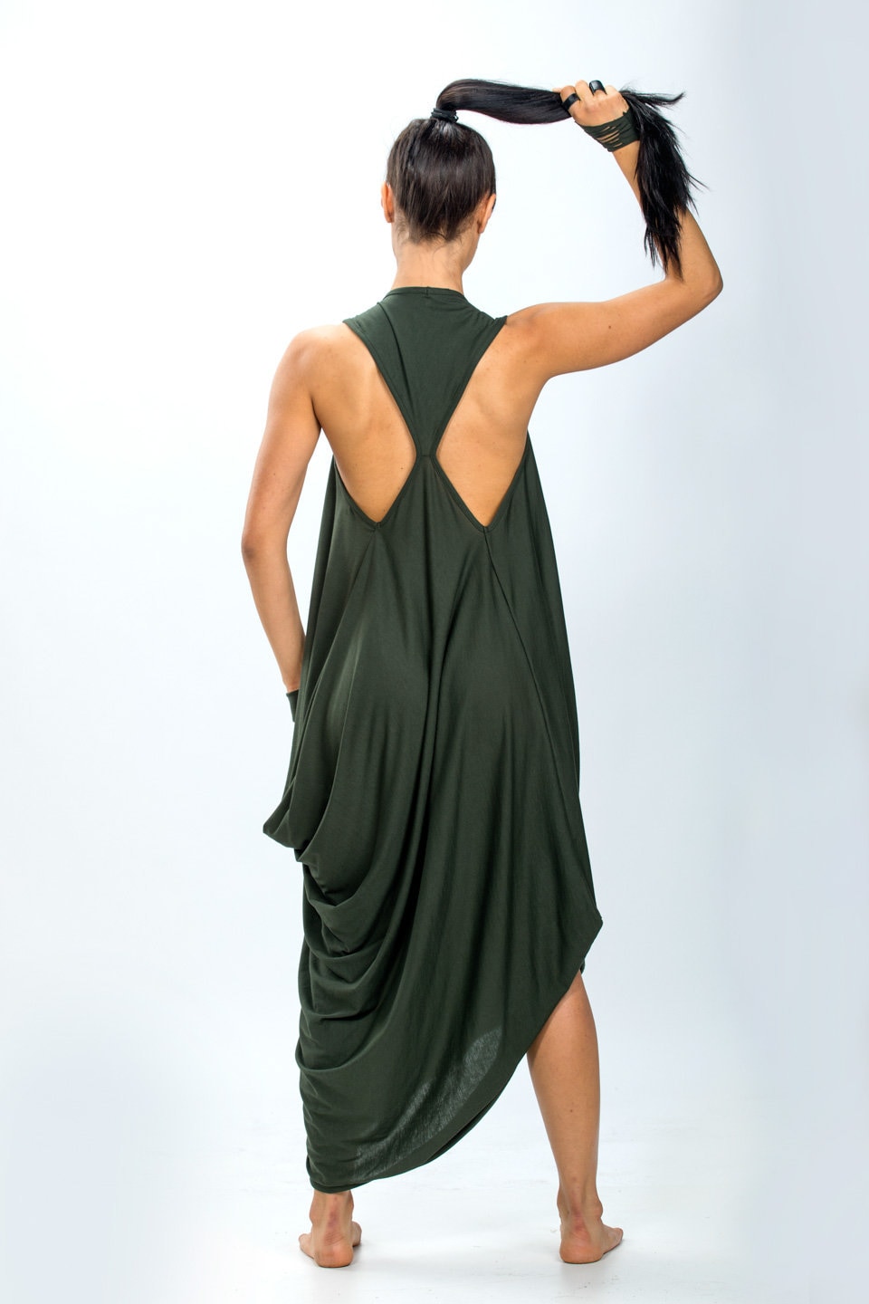 Backless loose dress/Edgy loose tank 