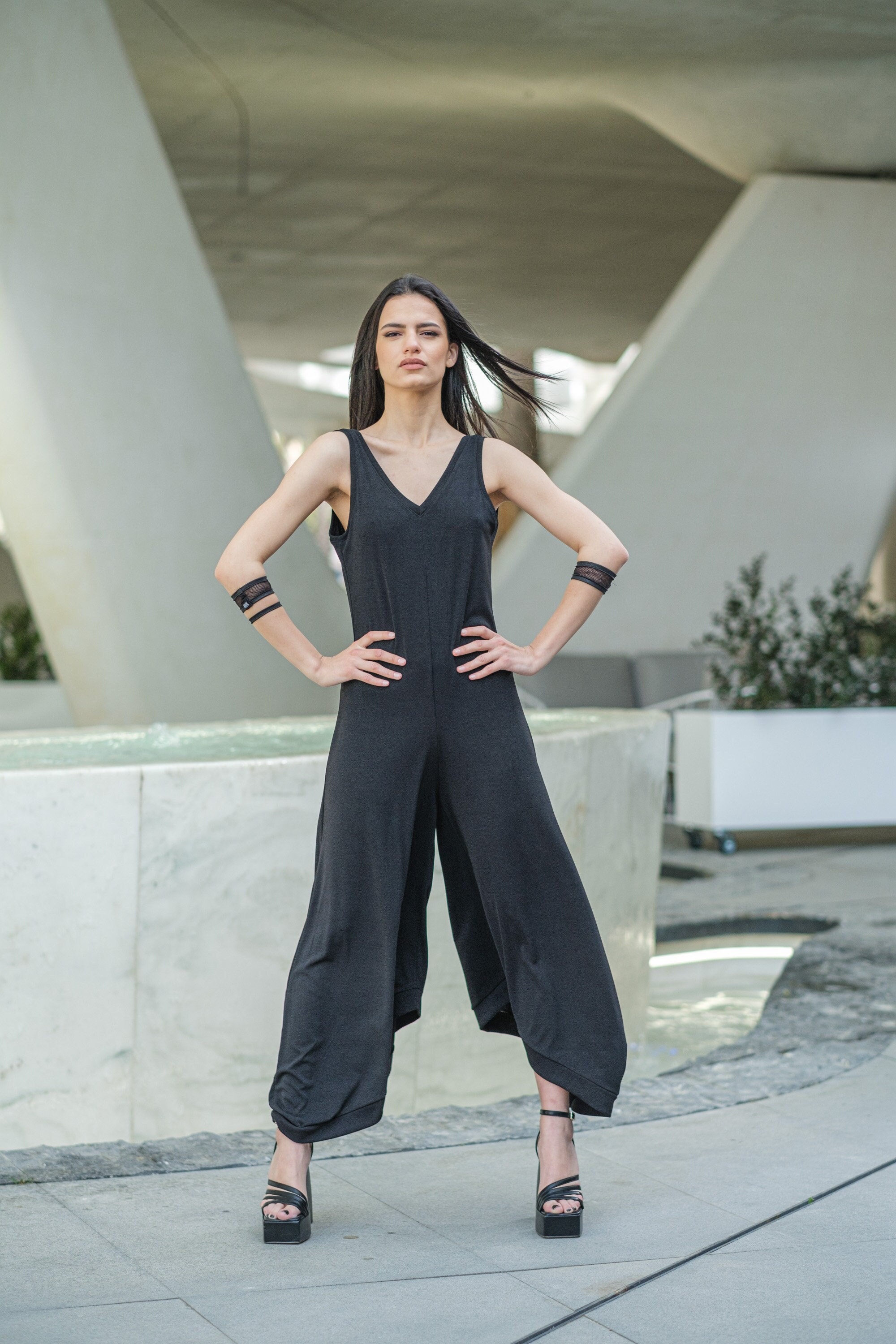 Jarana Jumpsuit Women futuristic Fashion-unique 