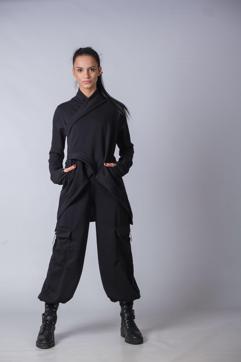 Comfortable women’s loungewear joggers with baggy fit and minimalist urban design