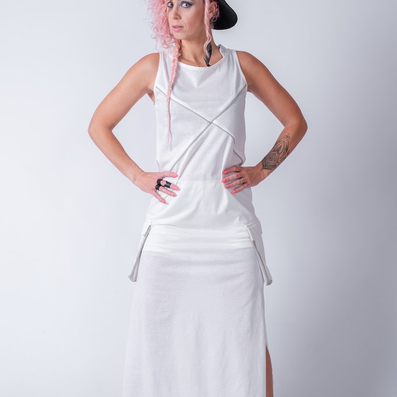 black off shoulder casual dress Lace Color:Champagne* color:grey Alexander McQueen Pre-Owned Pleated