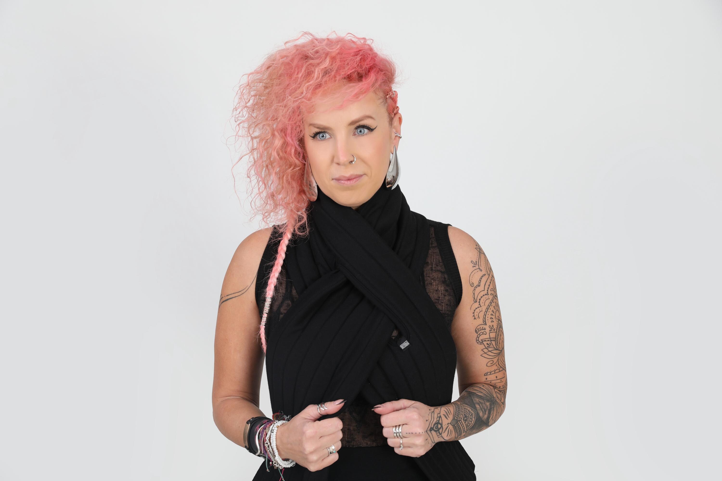 VERO MODA Sciarpa Donna - Grigio Modello 10313588 10313588 - Foto 3