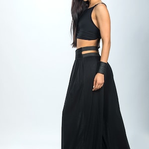 Crop Top de base/Envelopper le crop top/Sleeveless crop top image 3