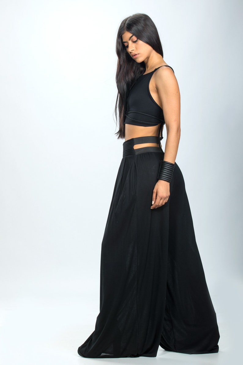 Crop Top de base/Envelopper le crop top/Sleeveless crop top image 3