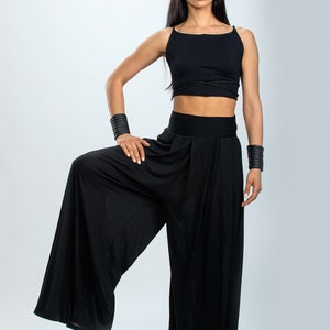 Basic Crop Top/Wrap up crop top/Sleeveless crop top image 2