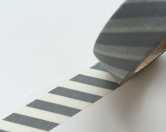 15mm x 10m washi masking tape - gray (YU)