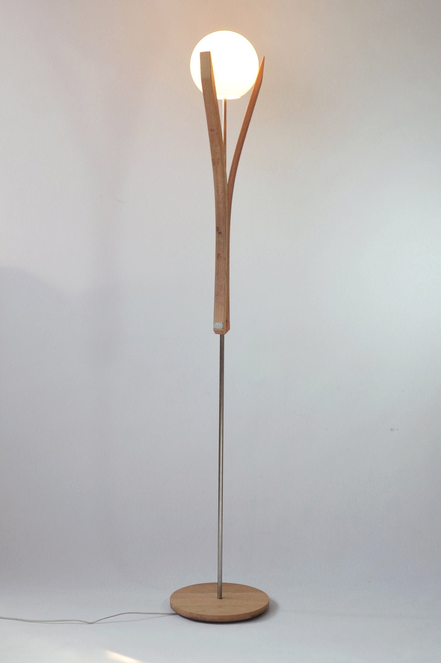lampadaire En Chêne