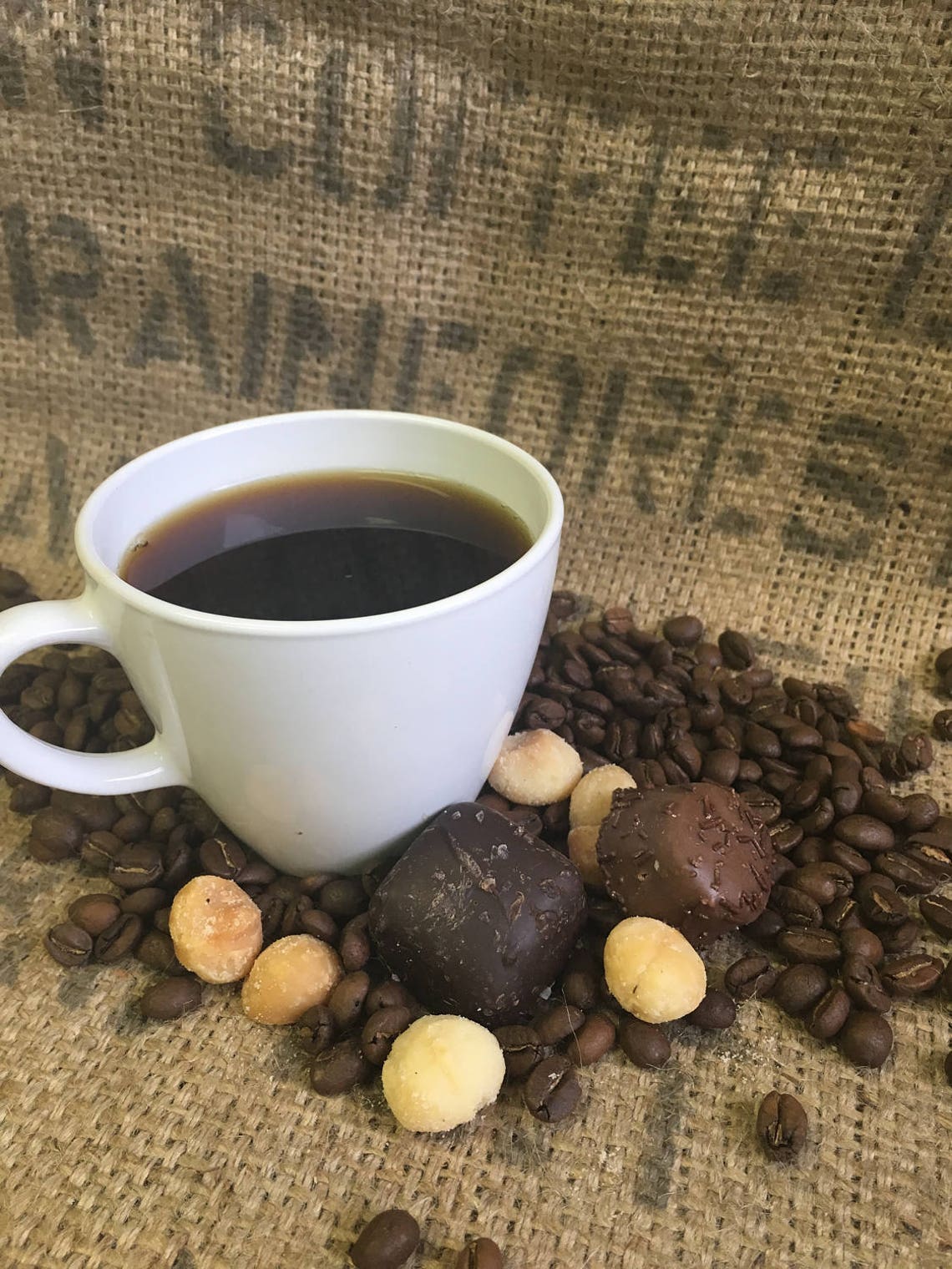 Chocolate Macadamia Nut Flavored Coffee Specialty Coffee Etsy
