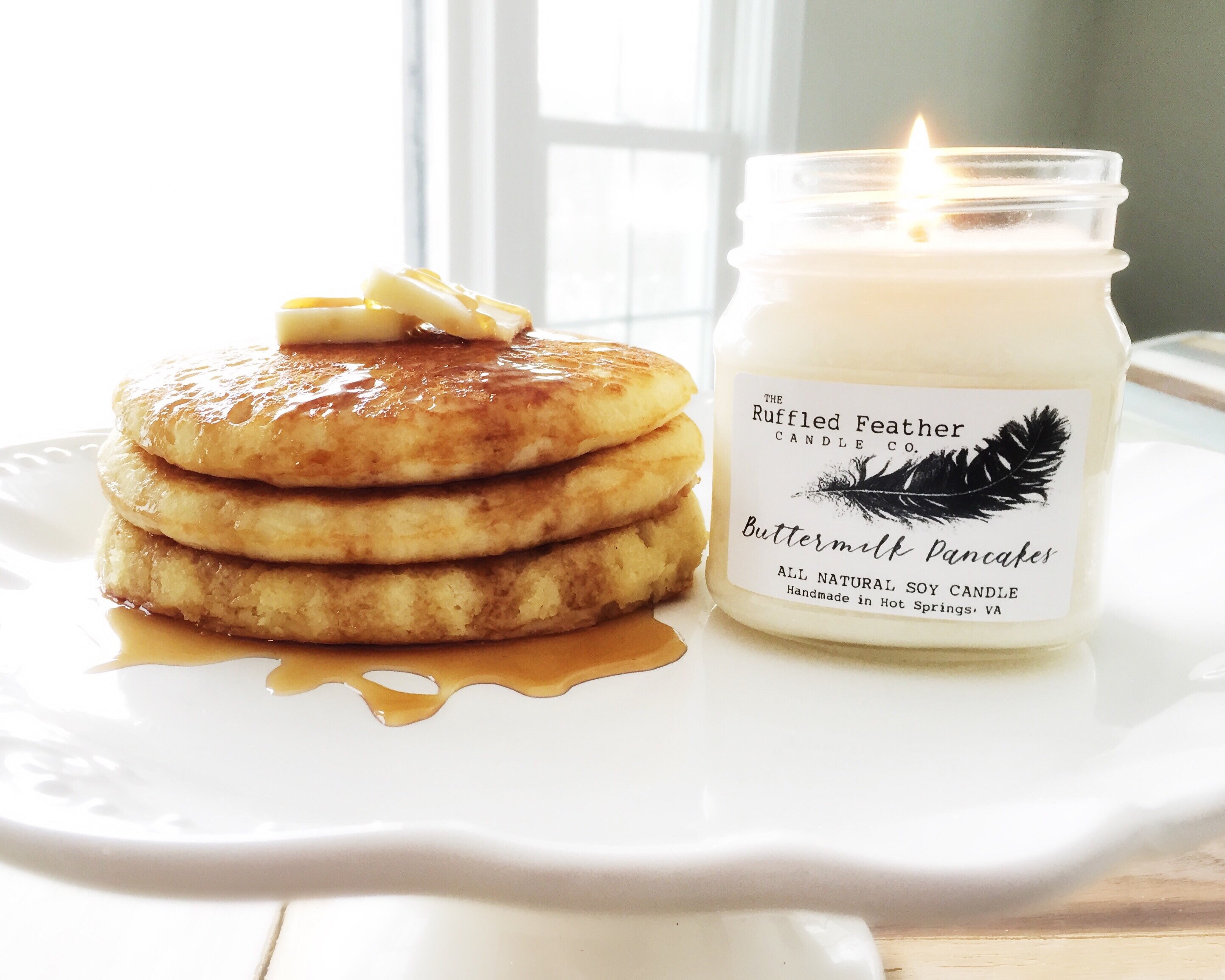 Buttermilk Pancakes Soy Candle All Natural Soy Candle 10oz Etsy