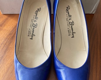 royal blue flat shoes uk